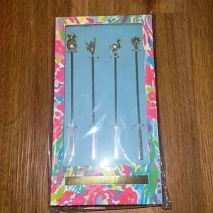 Lilly Pulitzer Drink Stirrers